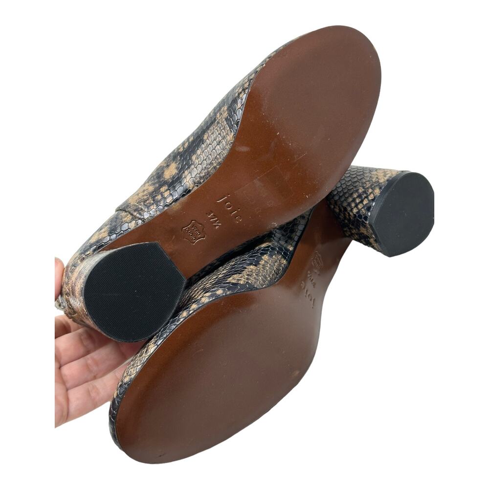 Joie Ramet Women's Python Leather Bootie Size 7.5 - image 2